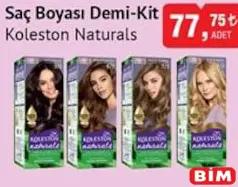 KOLESTON NATURALS SAÇ BOYASI DEMİ-KİT